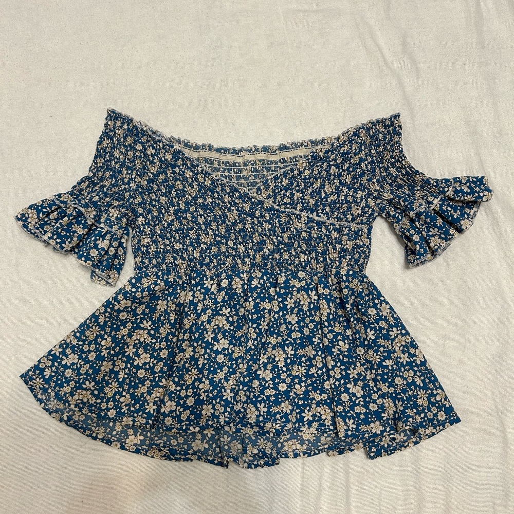 Girls off shoulder top